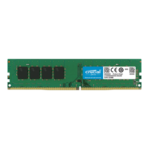 رم کامپیوتر DDR4 تک کاناله 3200 مگاهرتز کروشیال ظرفیت 16 گیگابایت